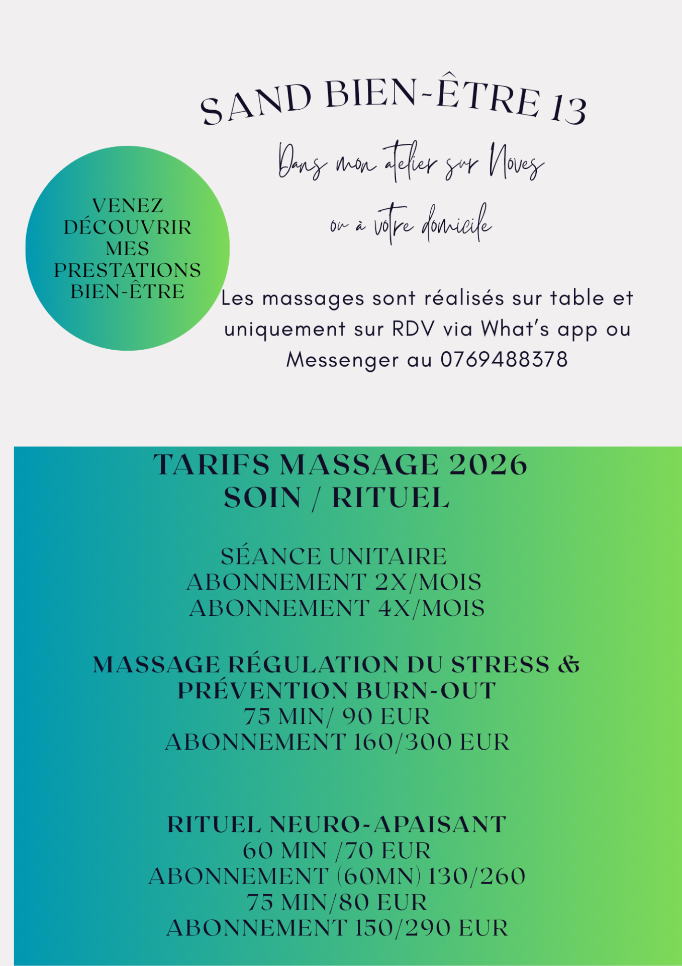 tarif et abonnements